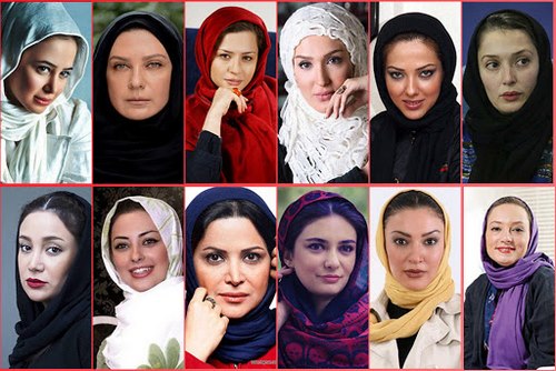سلبریتی های زن معروف ایران