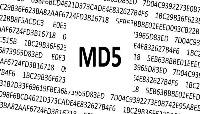 کدهای md5 انفجار