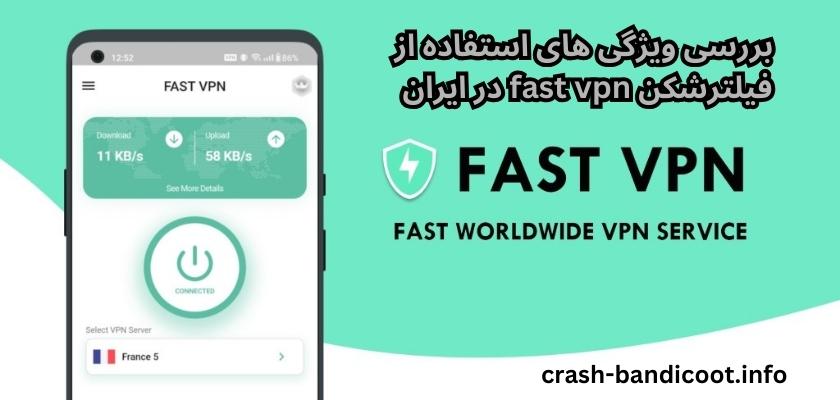 بررسی ویژگی های استفاده از فیلترشکن fast vpn در ایران 